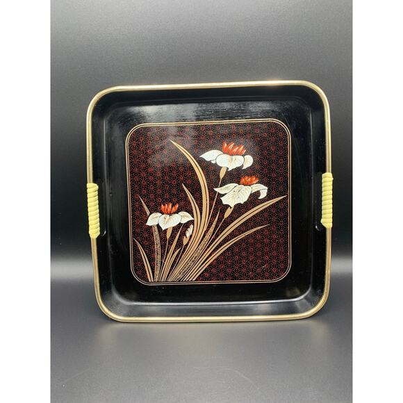 Vintage Japanese Grand Iris Tray - Picture 1 of 3